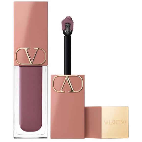 🆕Valentino Liquirosso Soft Matte Liquid Lipstick & Blush 601R Highway to Plum - Picture 2 of 6